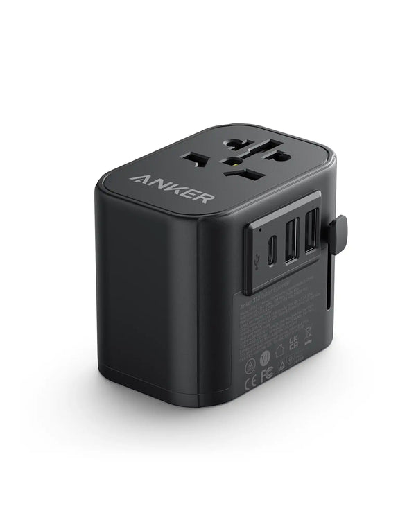 Anker PowerExtend USB-C Travel Adapter 30W B2B, Black