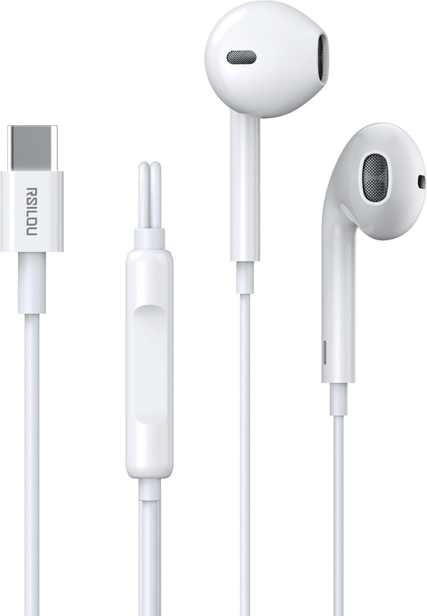 RSILOU R3508 Type-c Digital stereo wired earphone