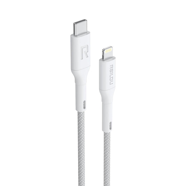 RSILOU R2025 Lighting to USB-C Cable, 30W Braided