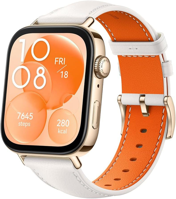 HUAWEI Watch FIT 3 Smartwatch White Leather