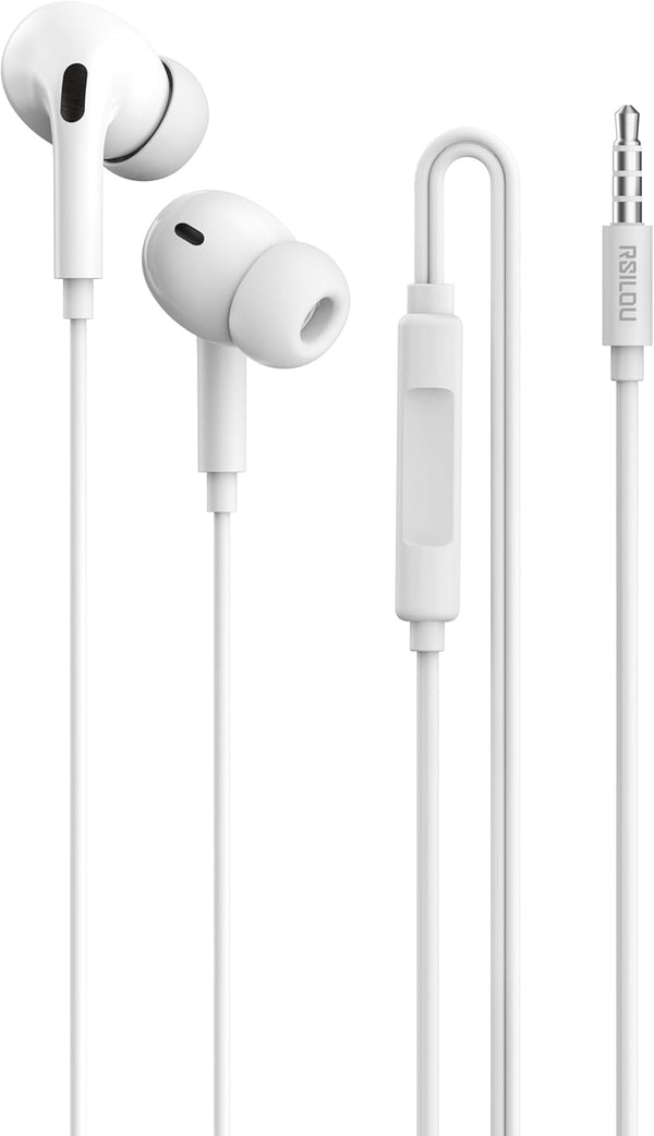 RSILOU R3502 3.5MM Wired earphone with plug