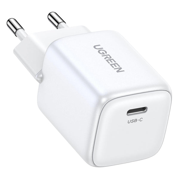 UGREEN Nexode USB-C GaN Fast Charger 30W EU (White)