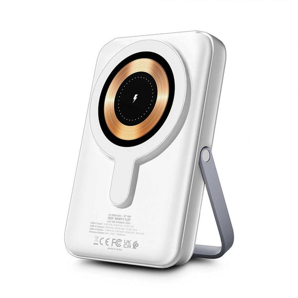 Recci RPB-W08C Mechanic Series Digital LED Display Wireless Powerbank with Stand 10000mAh 15W