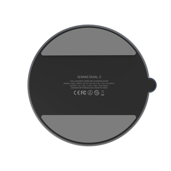 Q.Mag Dual 2 Dual Magnetic Wireless Charging Stand