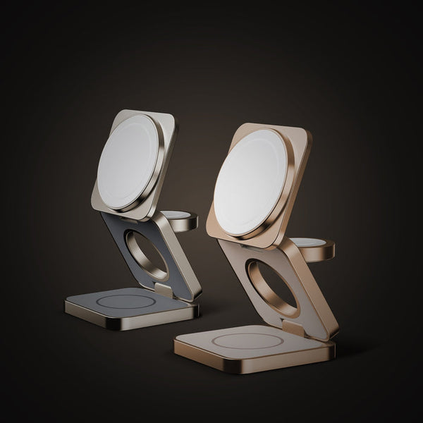 Q2.Mag Go Qi2 3·inl Magnetic Wireless Charaina Stand mtanum)