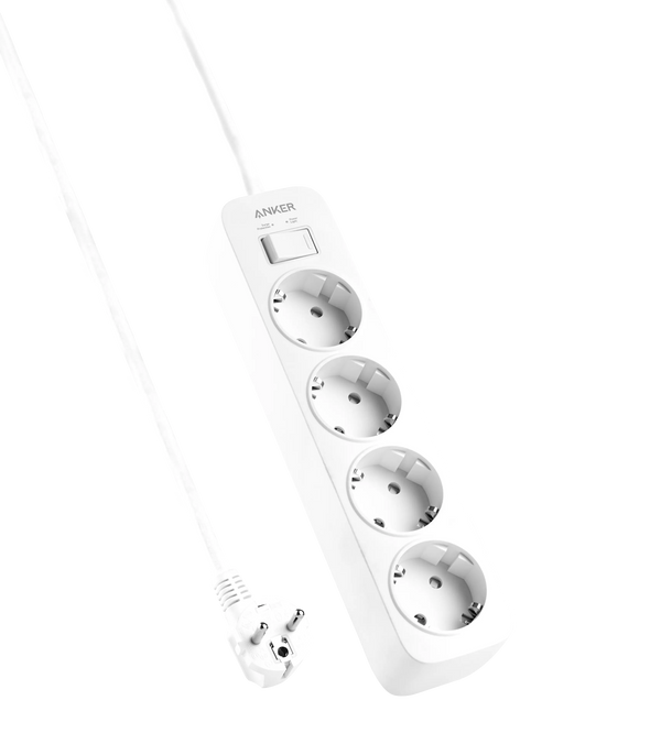 Anker Power Strip (4-in-1), White