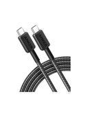 Anker 322 USB-C to USB-C Cable (6ft Braided) Black